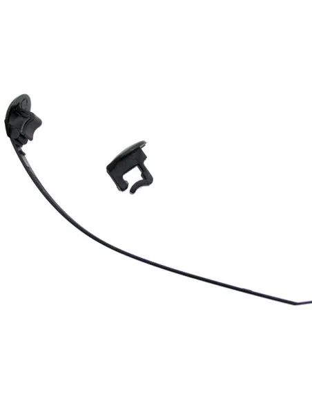 Jasbeschermer stripclip Hesling - zwart (2 stuks)