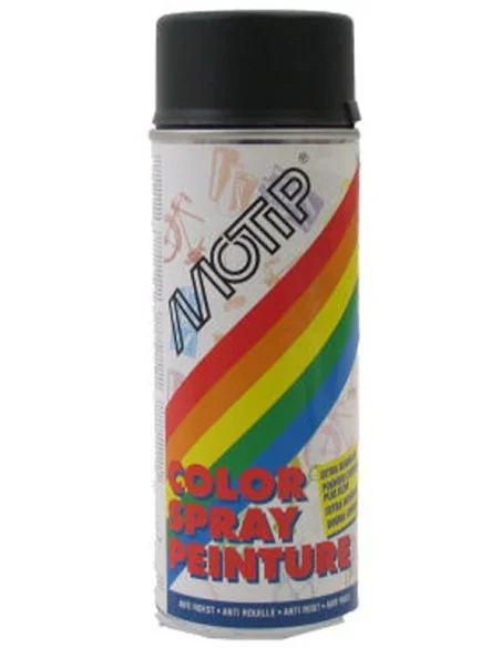 Spuitbus Motip 400ml - mat zwart