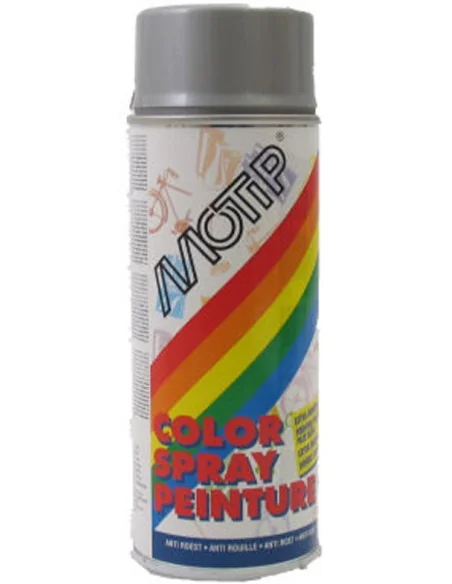 Spuitbus 400ml - aluminium metallic