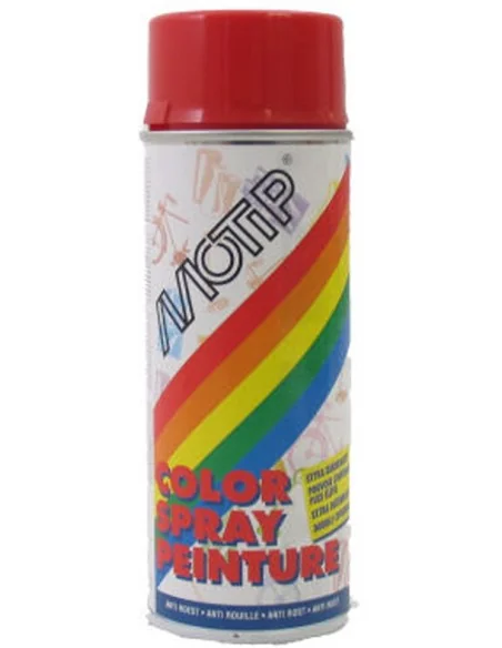 Spuitbus Motip 400ml - vuurrood