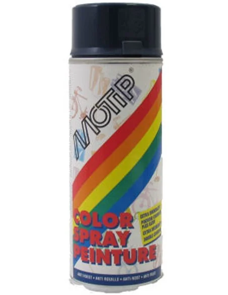 Spuitbus Motip 400 ml - staalblauw