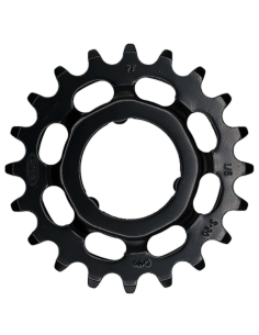 Tandwiel KMC Voor Shimano 20T O-MO Staal 1/8 inch - Zwart