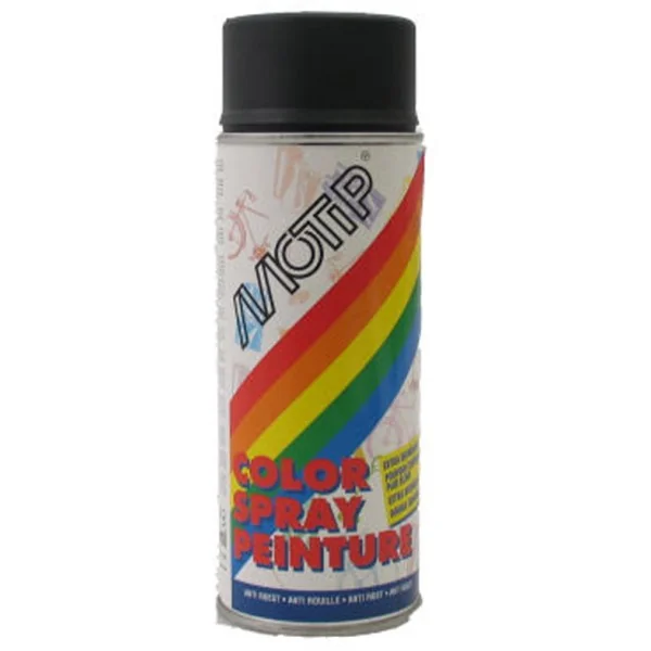 Spuitbus Motip 400ml - diepzwart