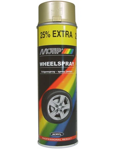 Spuitbus 500ml - goud