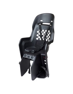 Kinderzitje achter Polisport Joy - BLACK SERIE - met  dragerbevestiging (CFS)