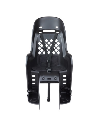 Kinderzitje achter Polisport Joy - BLACK SERIE - met dragerbevestiging (CFS)