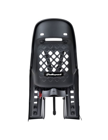 Kinderzitje achter Polisport Joy - BLACK SERIE - met dragerbevestiging (CFS)