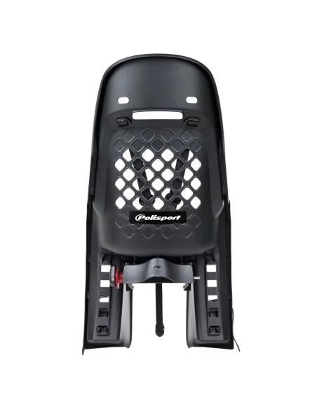 Kinderzitje achter Polisport Joy - BLACK SERIE - met dragerbevestiging (CFS)