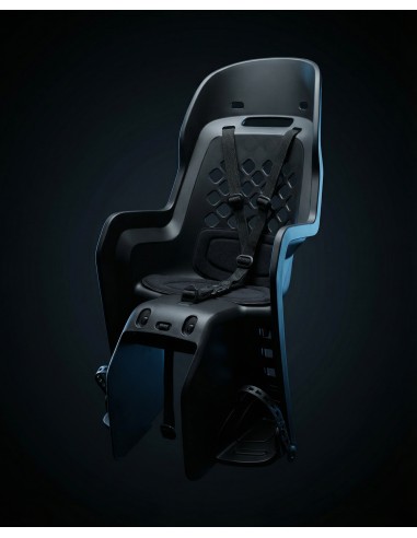 Kinderzitje achter Polisport Joy - BLACK SERIE - met dragerbevestiging (CFS)