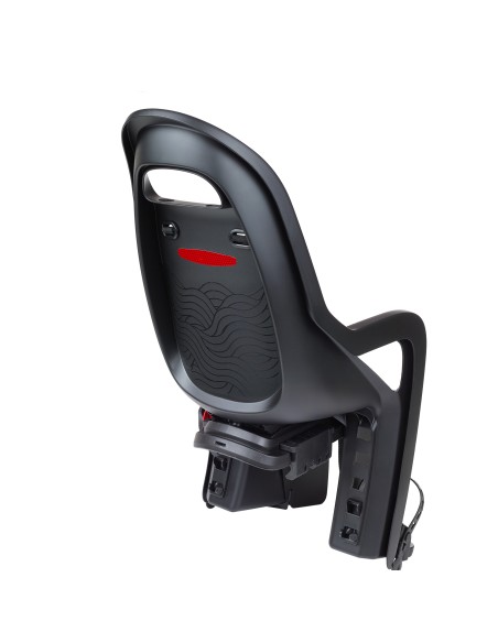 Kinderzitje achter Polisport Groovy - BLACK SERIE - met dragerbevestiging (CFS)