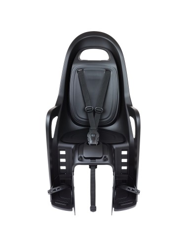 Kinderzitje achter Polisport Groovy - BLACK SERIE - met dragerbevestiging (CFS)