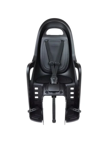 Kinderzitje achter Polisport Groovy - BLACK SERIE - met dragerbevestiging (CFS)