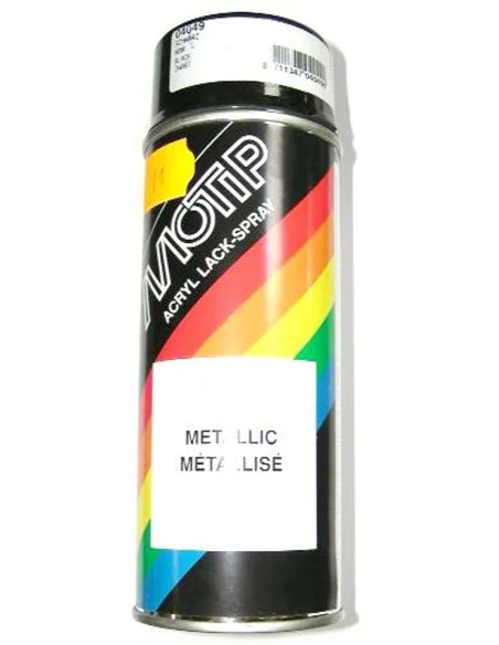 Spuitbus 400ml Metallic-Zwart