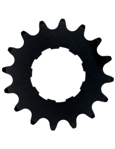 Tandwiel KMC Voor enviolo 16T O-MO Staal 3/32 inch - Zwart