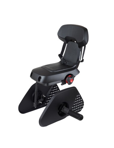 Kinderzitje achter Polisport Guppy Junior - BLACK SERIE