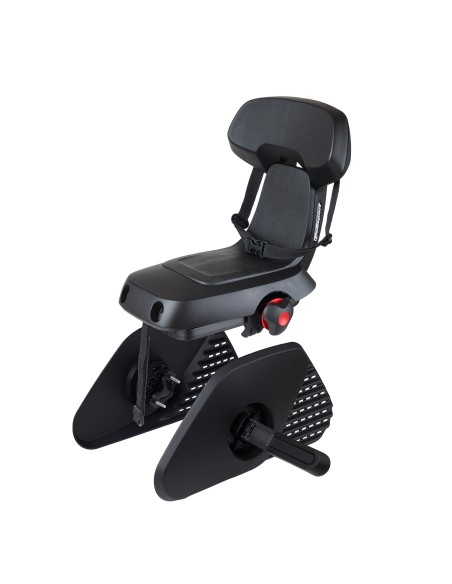 Kinderzitje achter Polisport Guppy Junior - BLACK SERIE