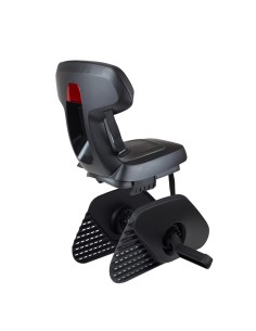 Kinderzitje achter Polisport Guppy Junior - BLACK SERIE 2