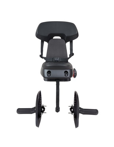 Kinderzitje achter Polisport Guppy Junior - BLACK SERIE