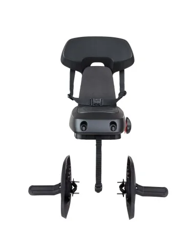 Kinderzitje achter Polisport Guppy Junior - BLACK SERIE