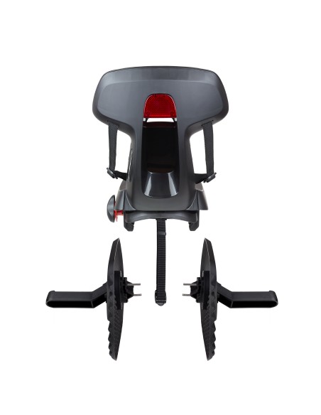 Kinderzitje achter Polisport Guppy Junior - BLACK SERIE
