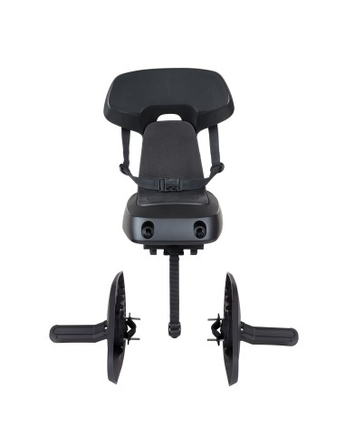 Kinderzitje achter Polisport Guppy Junior - MIK-HD - BLACK SERIE