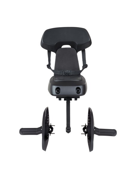 Kinderzitje achter Polisport Guppy Junior - MIK-HD - BLACK SERIE