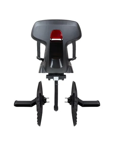 Kinderzitje achter Polisport Guppy Junior - MIK-HD - BLACK SERIE