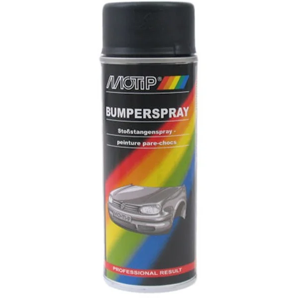 Spuitbus 400ml Bumperspray Zwart