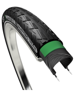 Buitenband CST Xpedium Ampero C1880 28 x 1.40"/ 37-622 voor e-bikes - zwart met reflectie