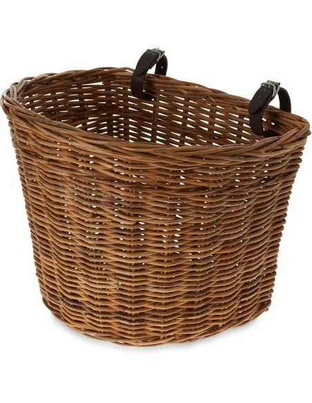 Rotan fietsmand Basil Darcy L 41 x 35 x 34 cm - naturel