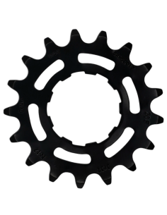 Tandwiel KMC Voor enviolo 17T O-MO Staal 3/32 inch - Zwart