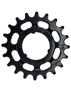 Tandwiel KMC Voor Shimano 20T O-MO Staal 3/32 inch - Zwart