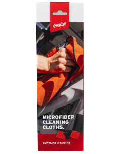 Schoonmaakdoek Cyclon set twee kleuren - rood/zwart 2