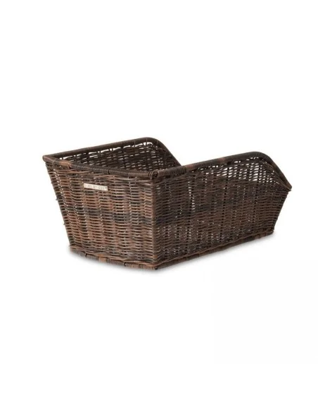 Fietsmand Basil Cento Rattan Look met dragerbevestiging 47 x 34 x 22 cm - nature brown