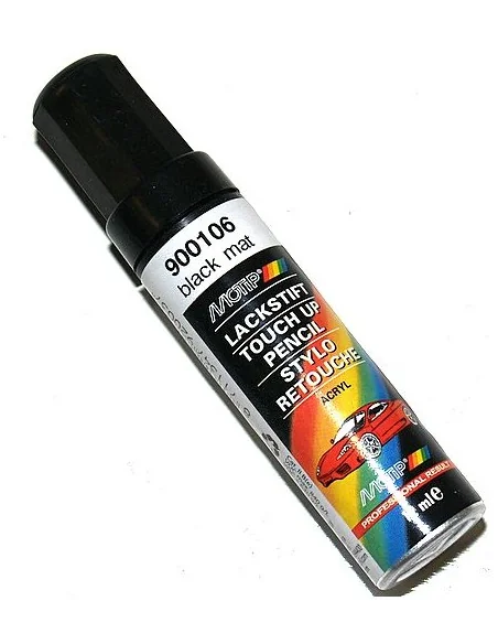 Lakstift Motip 12ml Mat-Zwart