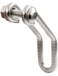 Lamphaak Edge City RVS op kroonbout