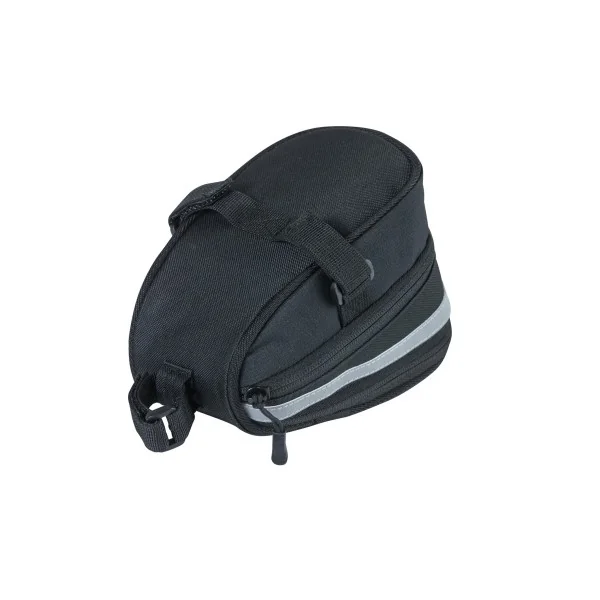 Zadeltas Basil Mada 1 liter 19 x 11 x 13 cm - zwart