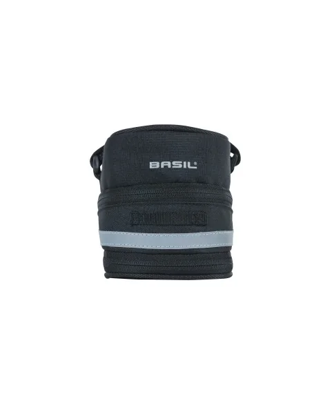 Zadeltas Basil Mada 1 liter 19 x 11 x 13 cm - zwart