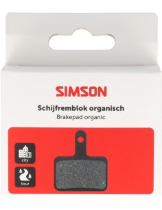 Schijfremblok Simson organisch