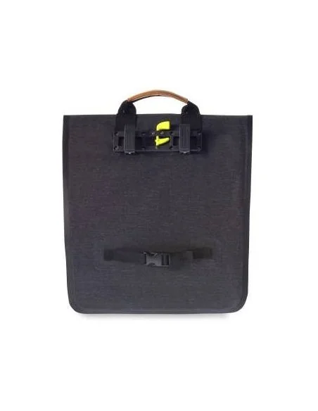 Fietstas Basil Urban Dry Shopper 20 liter 34 x 16 x 48 cm - charcoal melee