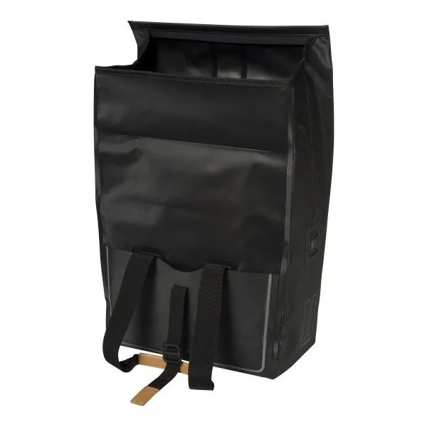 Fietstas Basil Urban Dry Shopper 20 liter 34 x 16 x 48 cm - matt black