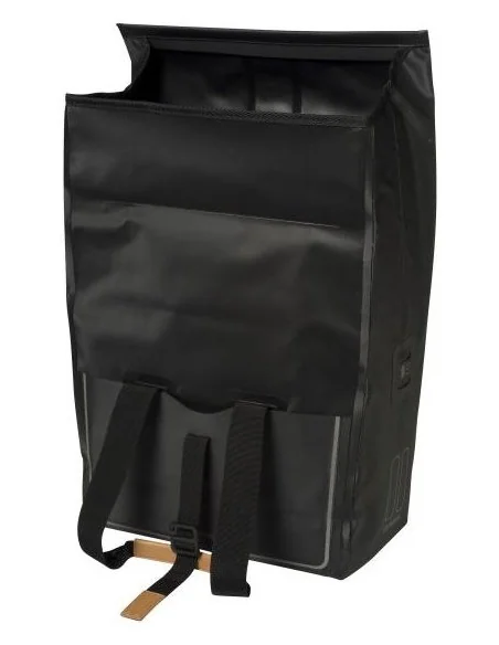 Fietstas Basil Urban Dry Shopper 20 liter 34 x 16 x 48 cm - matt black