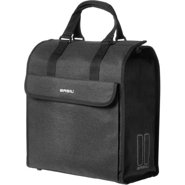Fietstas Basil Mira 17 liter 36 x 16 x 37 liter - zwart