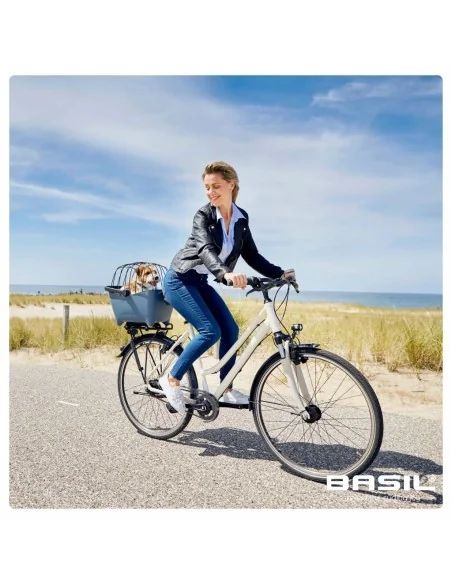 Draadkoepel voor hondenfietsmand Basil Buddy Space Frame 43,5 x 30 x 24,5cm - zwart