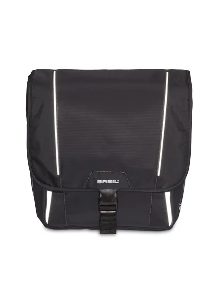 Dubbele fietstas Basil Sport Design 32 liter 35 x 15 x 43 cm - zwart