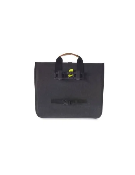 Enkele fietstas Basil Urban Dry Business Bag 20 liter 37 x 15 x 38 cm - donkergrijs
