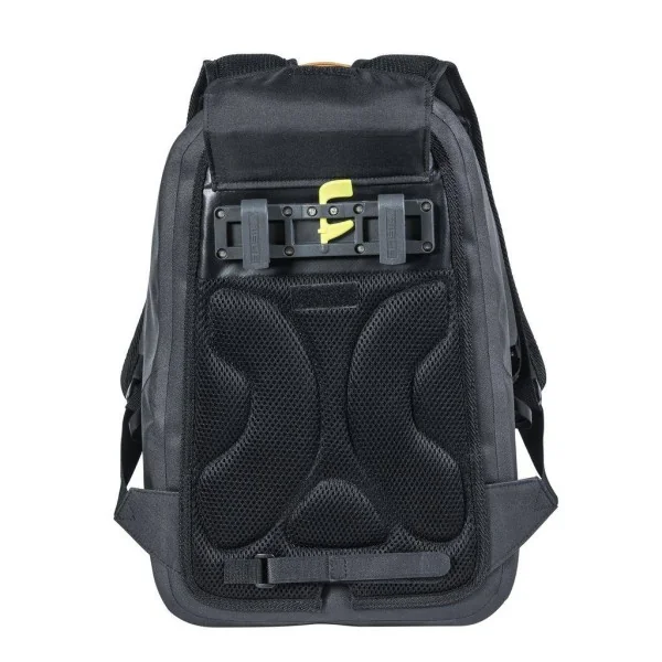 Fietsrugzak Basil Urban Dry Backpack 18 liter 27 x 16 x 45 cm - grijs