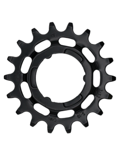 Tandwiel KMC Voor Shimano 18T O-MO Staal 3/32 inch - Zwart