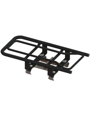 Universele opzetdrager Steco voor de e-bike - mat zwart