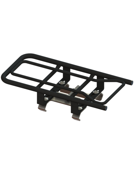 Universele opzetdrager Steco voor de e-bike - mat zwart